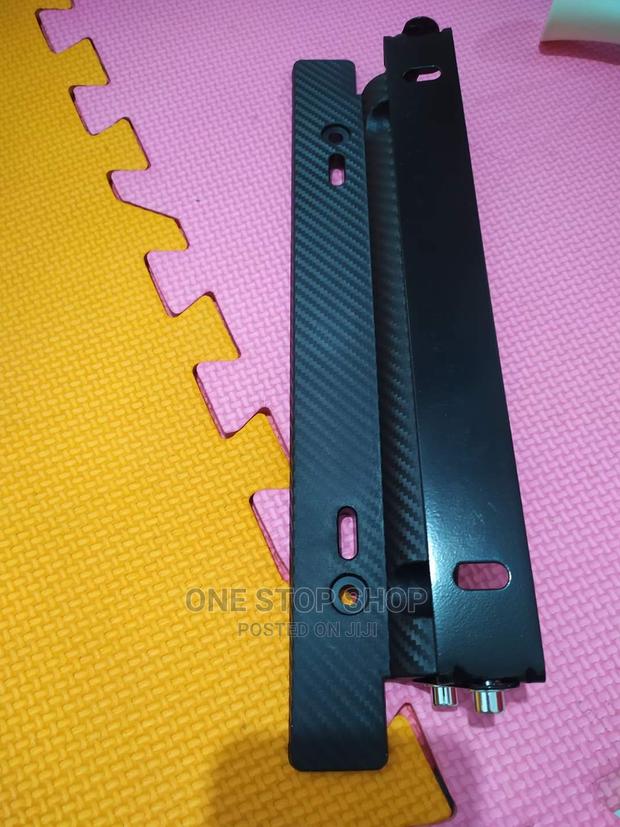 Carbon Adjustable Metallic Number Plate Holder - thumbnail 3