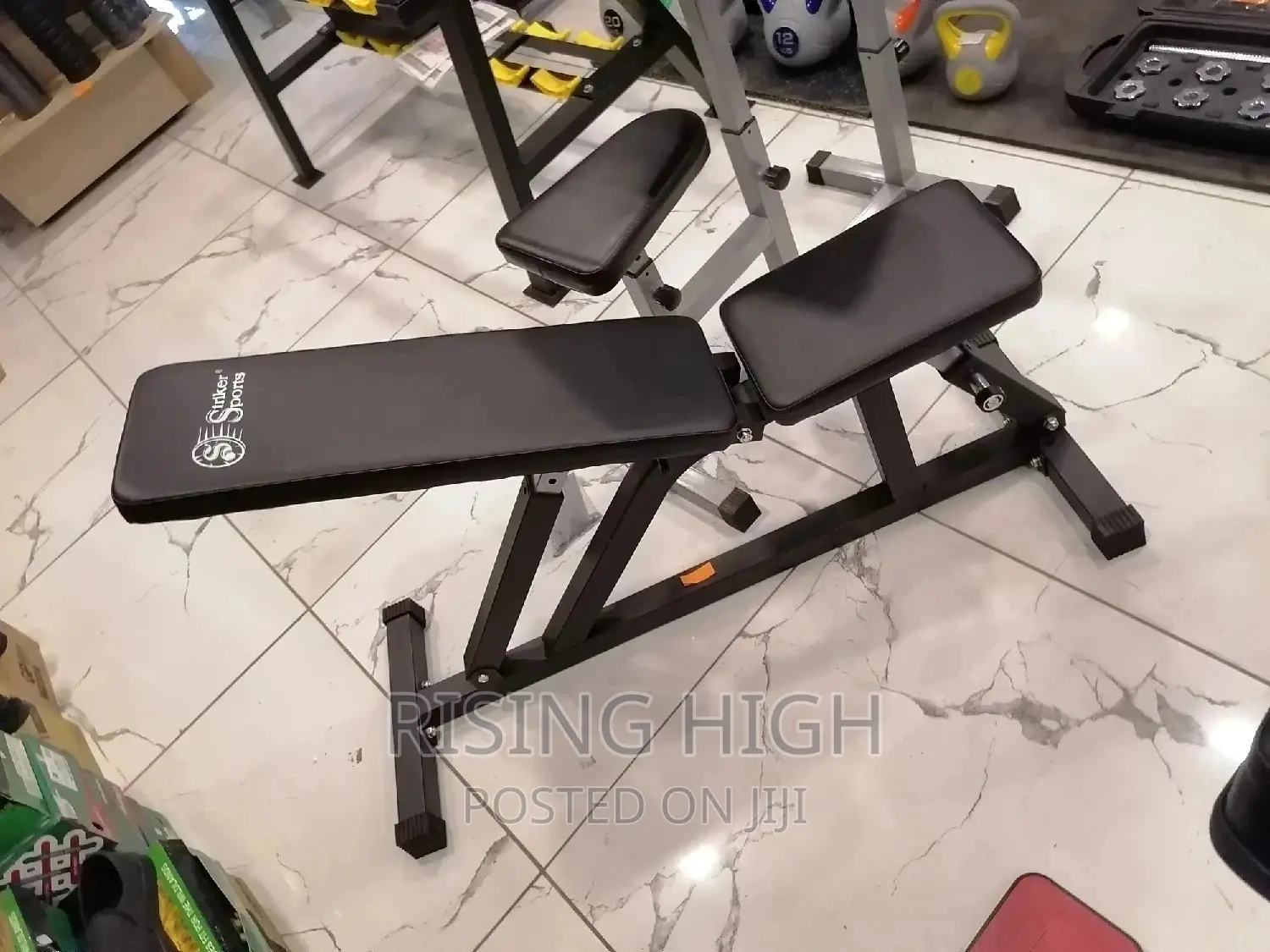 Heavy-Duty Adjustable Gym Bench