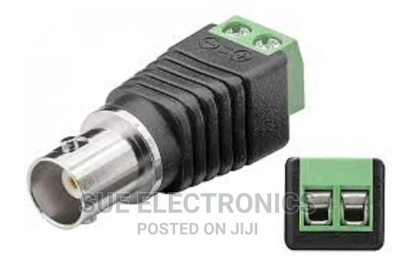 BNC Female Jack Coax Cat5 Cat6 CCTV Coaxial Camera Video