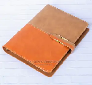 Light Orange Executive Notebook
