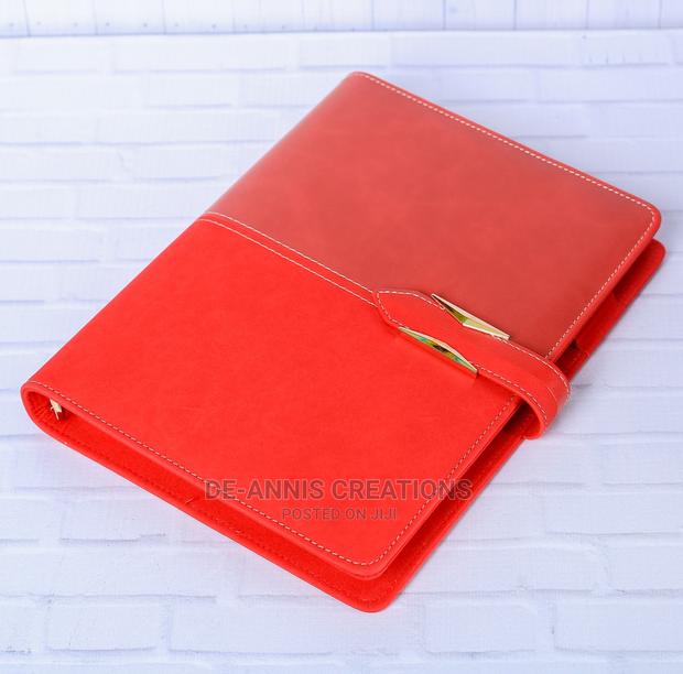 Red Executive Notebook - main view