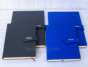 B5 Leather Hard Cover Notebooks