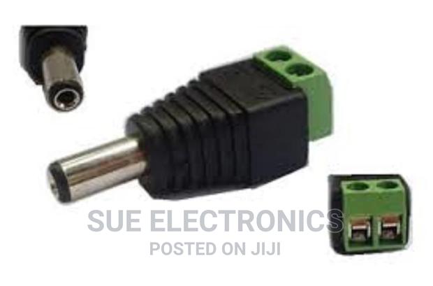 DC Male Connector, 12V 24V Power Jack Plug
