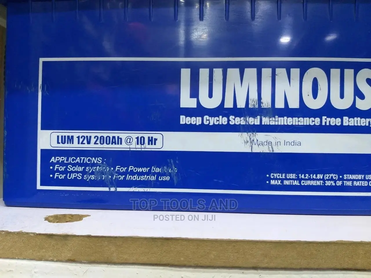 Luminous Deep Cycle Battery 200 Ah