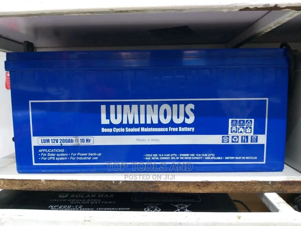 Luminous Deep Cycle Battery 200 Ah