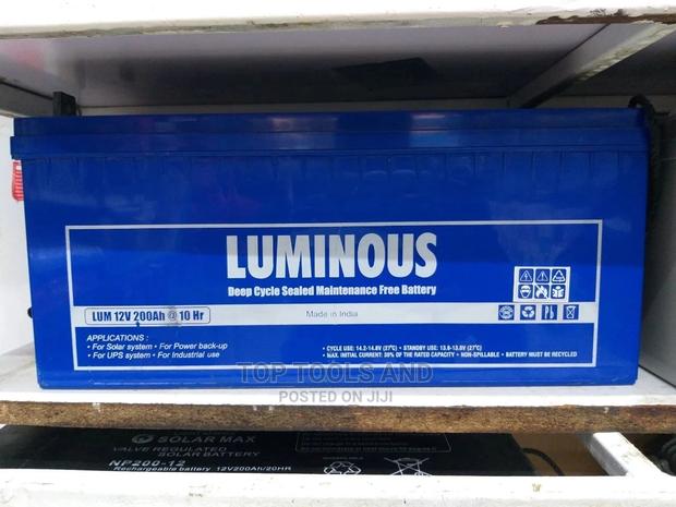 Luminous Deep Cycle Battery 200 Ah - thumbnail 2