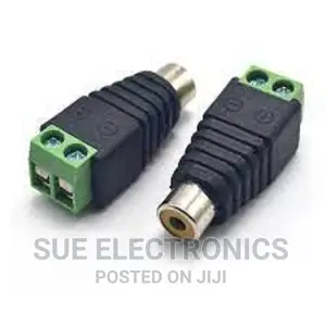 DC Power to RCA Female Adapter Connector at 250