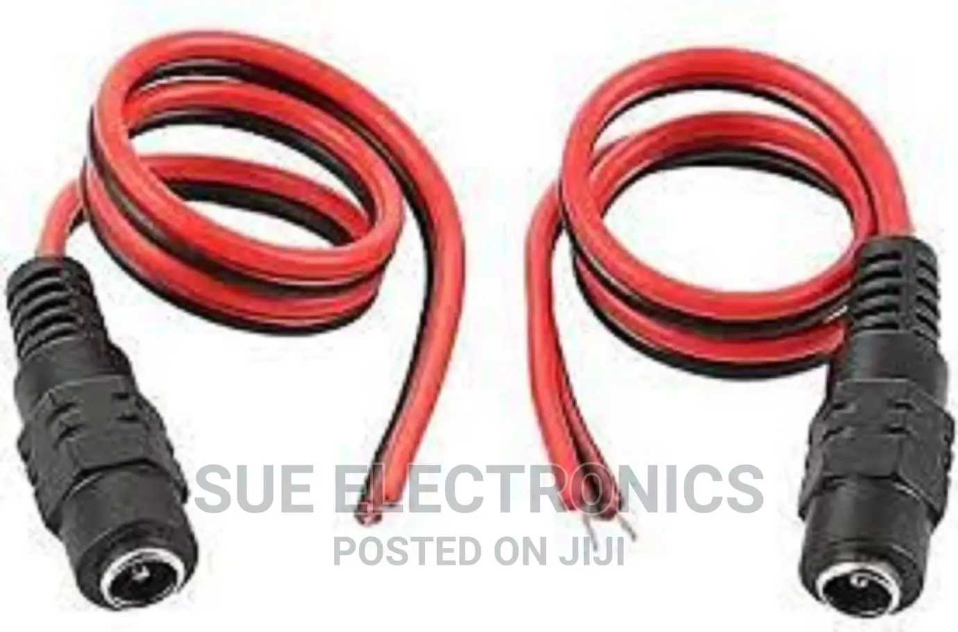 12V DC Power Female 5.5 * 2.1mm Cable Wire Plug for CCTV
