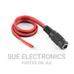 DC Power Pigtail Cable Female Connector for CCTV Camera