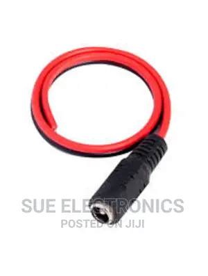 DC 5.5x2.1mm Female Socket Male Plug DC Power Socket Jack