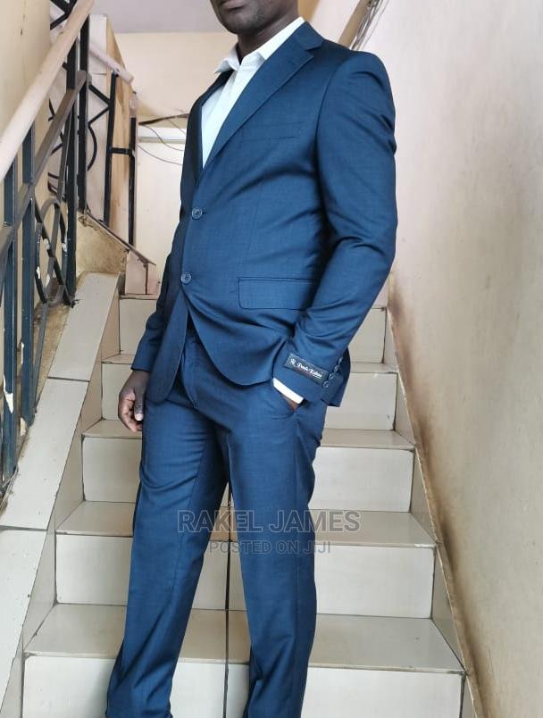 Navy Blue Executive Suit - main view