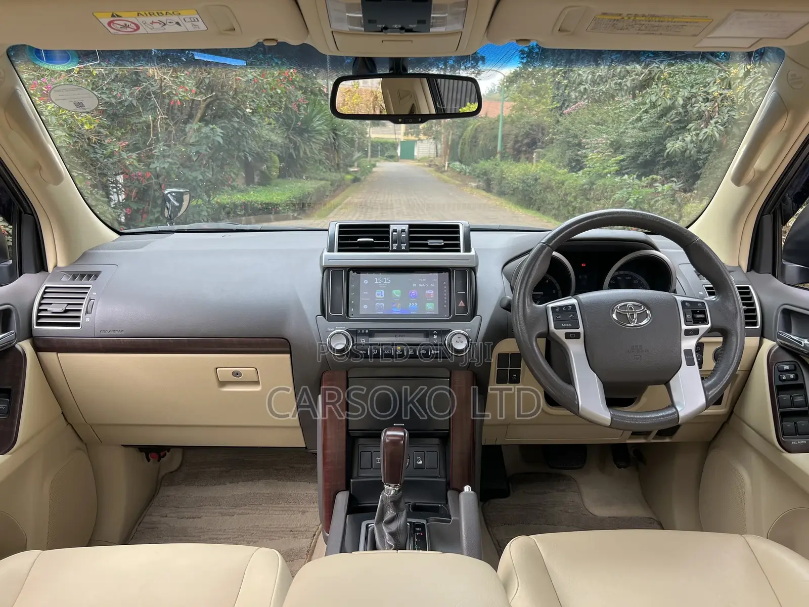 Toyota Land Cruiser Prado 2015 Black
