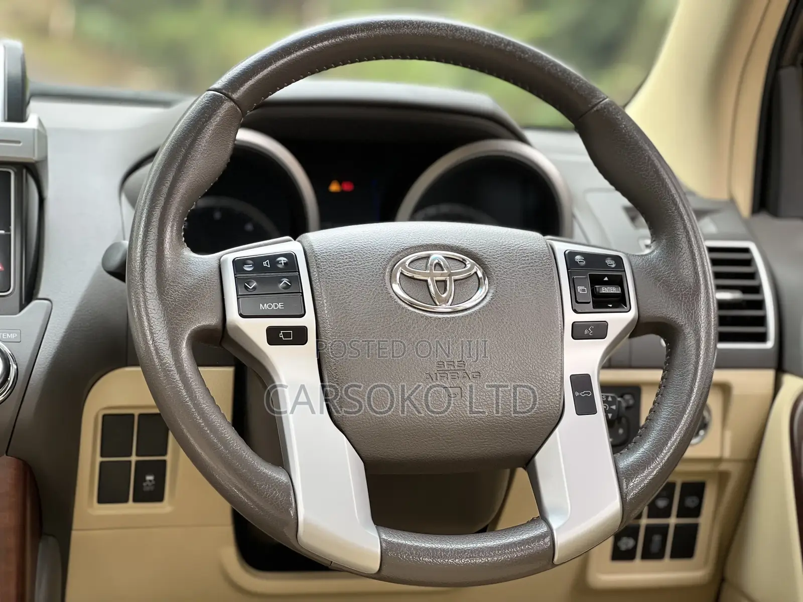 Toyota Land Cruiser Prado 2015 Black