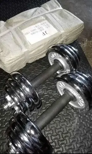 Hard Coat Plate 10kgs Chrome Dumbells
