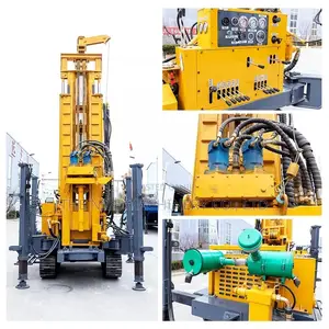 Water Well Drilling Rig Machine Driven By Diesel Engine