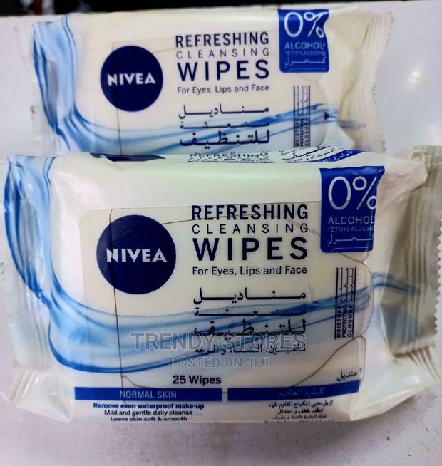 Nivea Refreshing Cleansing Wipes -25pcs - main view
