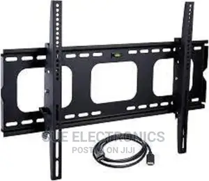 TV Wall Bracket, Tilting, 32 - 65 Inch, Black