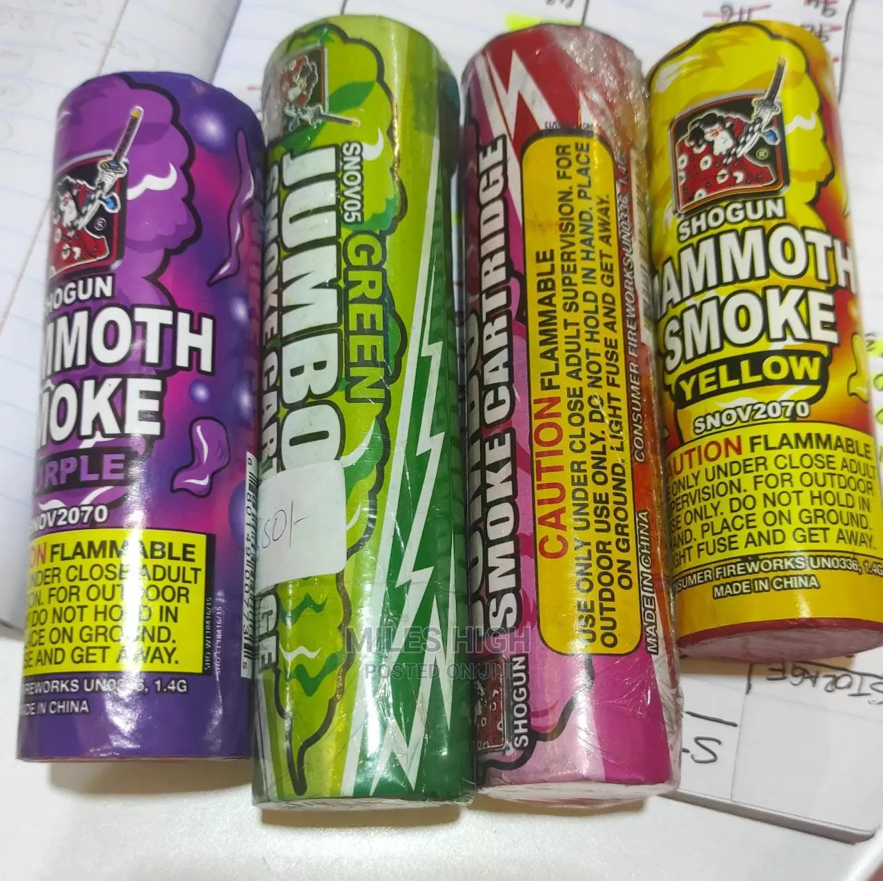 Colourful Smoke