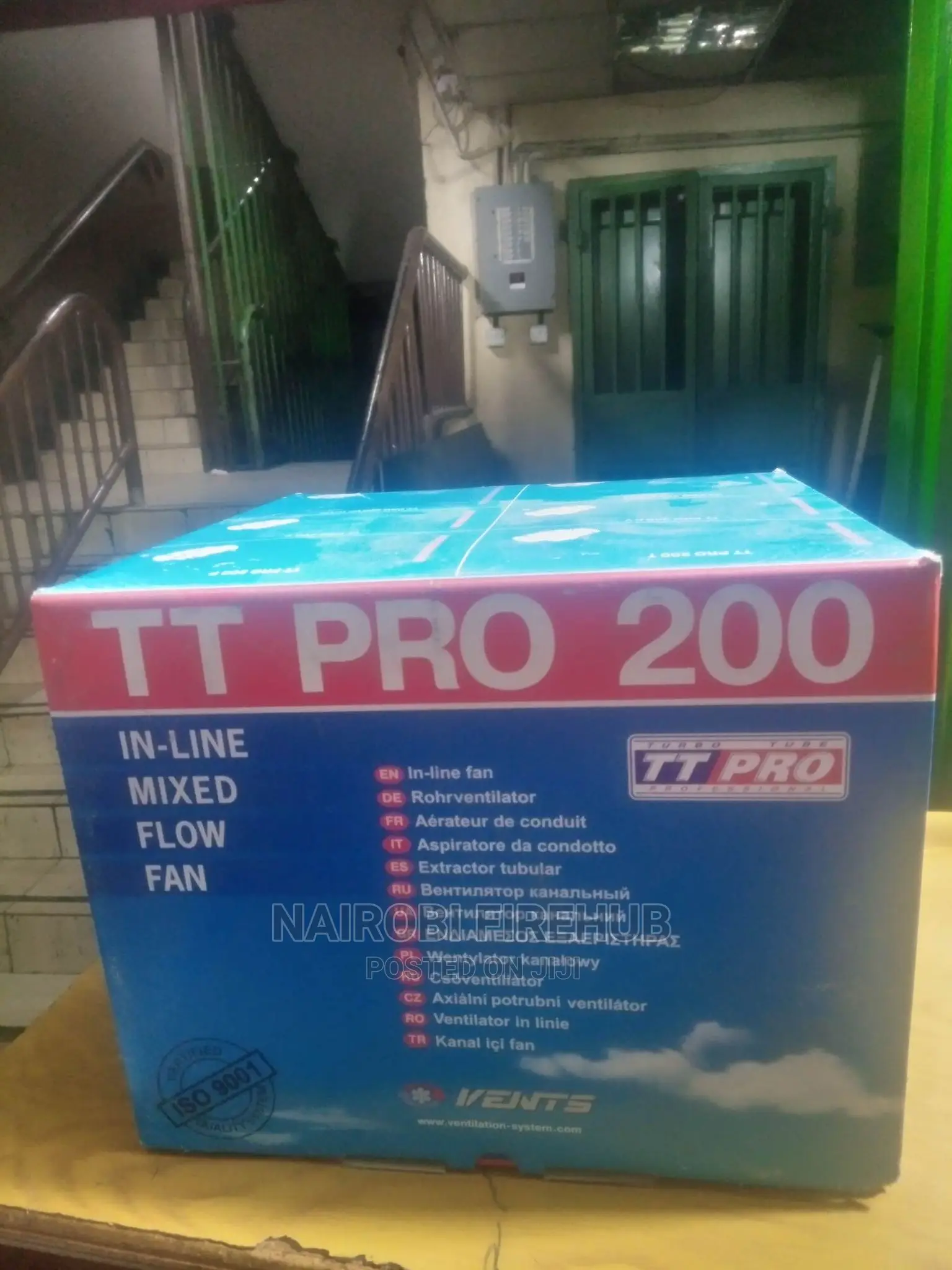 In Line Mixed Flow Fan TT PRO 200