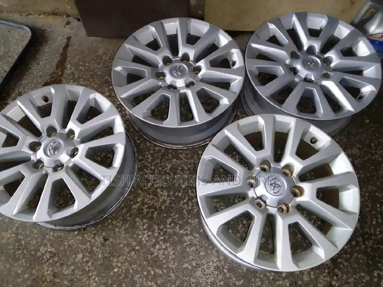 Lancruiser Prado Size 18 Rims Set