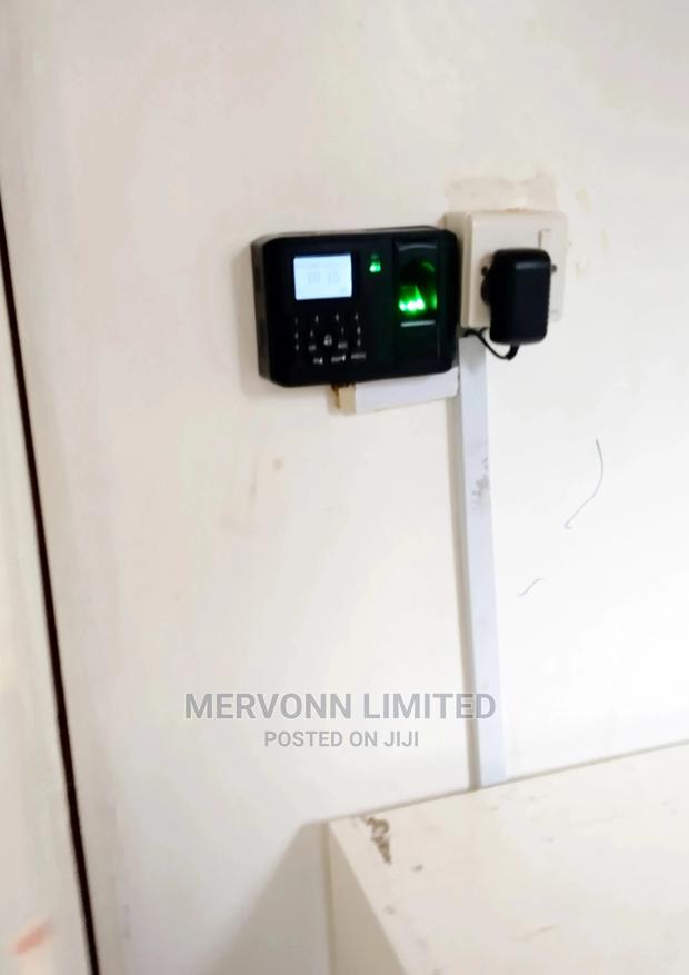 Biometric Time Attendance System Installation - main view