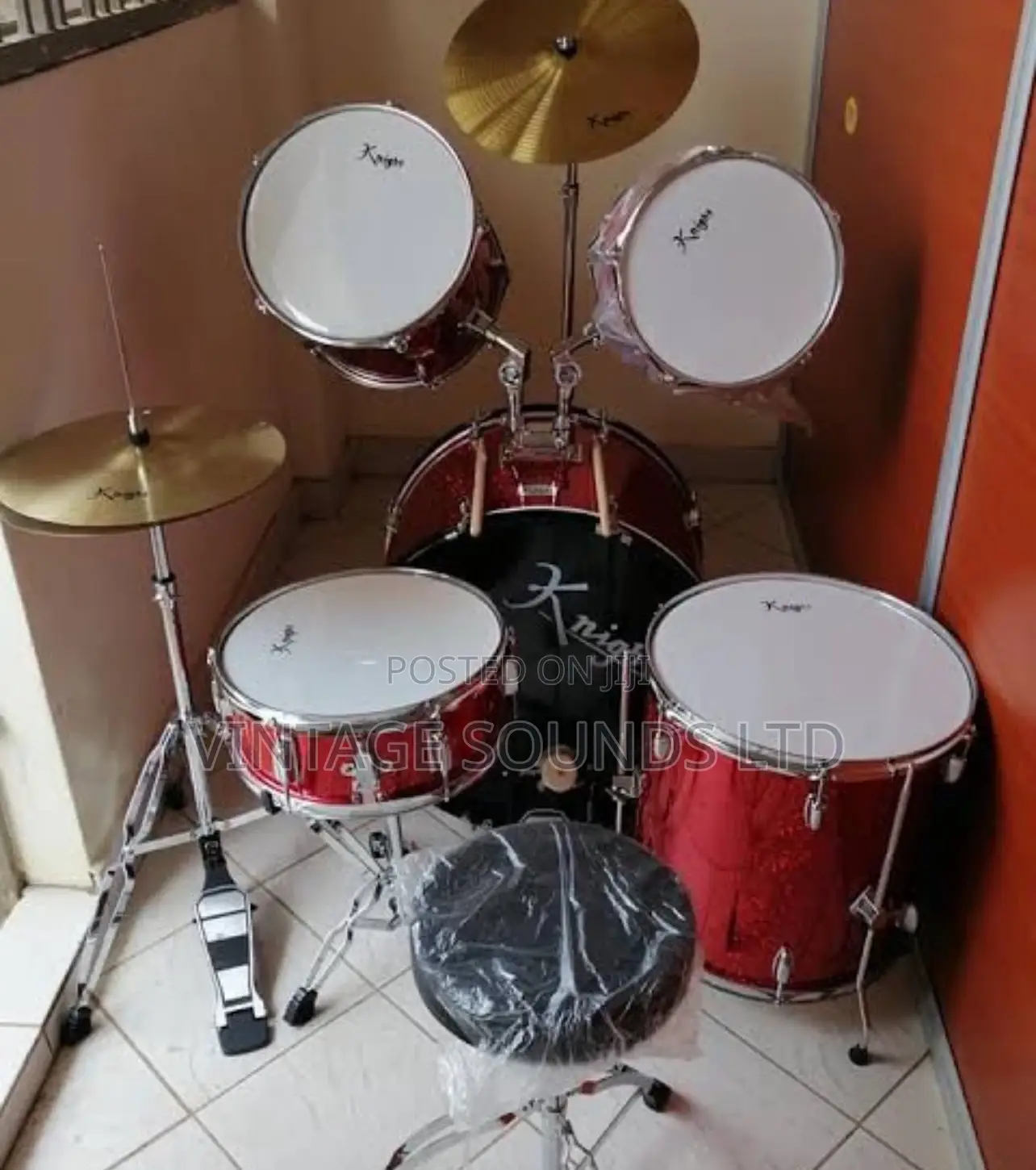 American 5pc Full Drumset