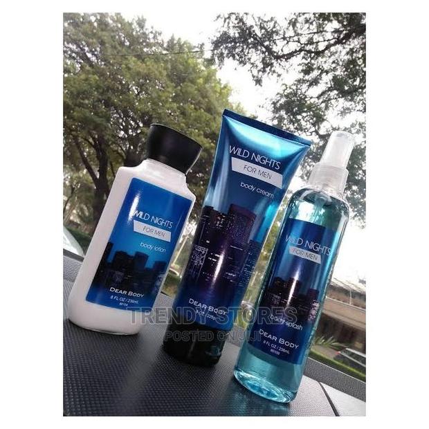 Wild Nights for Men 3in1 Body Lotion ,Body Splash Cream