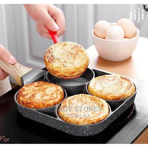 4 Slots Heavy Granite Non-Stick Pancake/Egg Pan - thumbnail 3