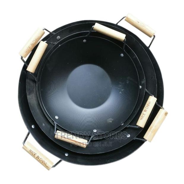 Heavy Duty Deep Frying Cooking Pan - main view