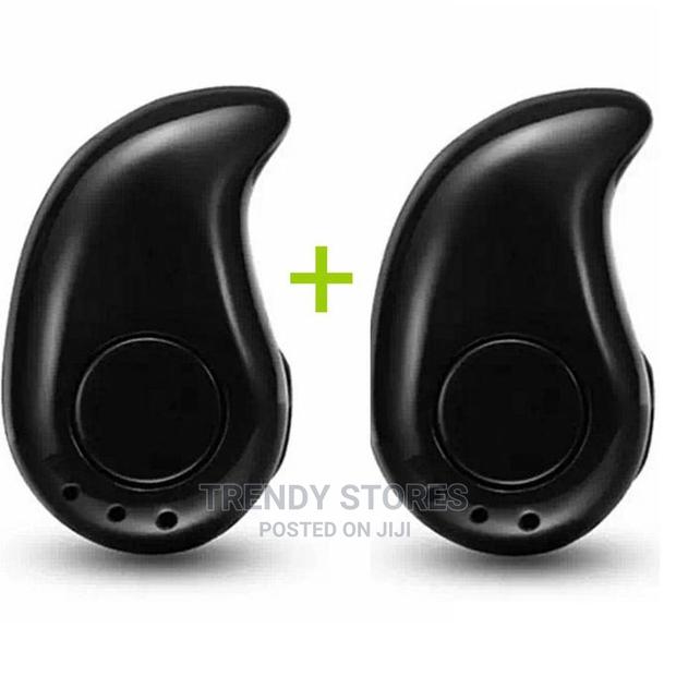 Mini Wireless in Ear Bluetooth Earphone - Black Plus One Fre - main view