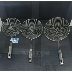Stainless Steel Deep Fryer Mesh Strainer -Set of 3