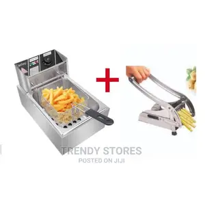 Nunix 6 Ltrs Deep Fryer Plus Free Chips
