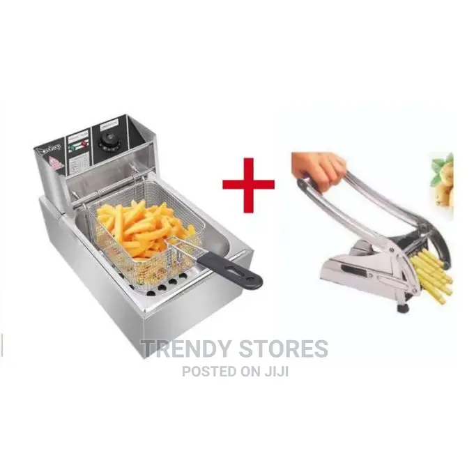 Nunix 6 Ltrs Deep Fryer Plus Free Chips