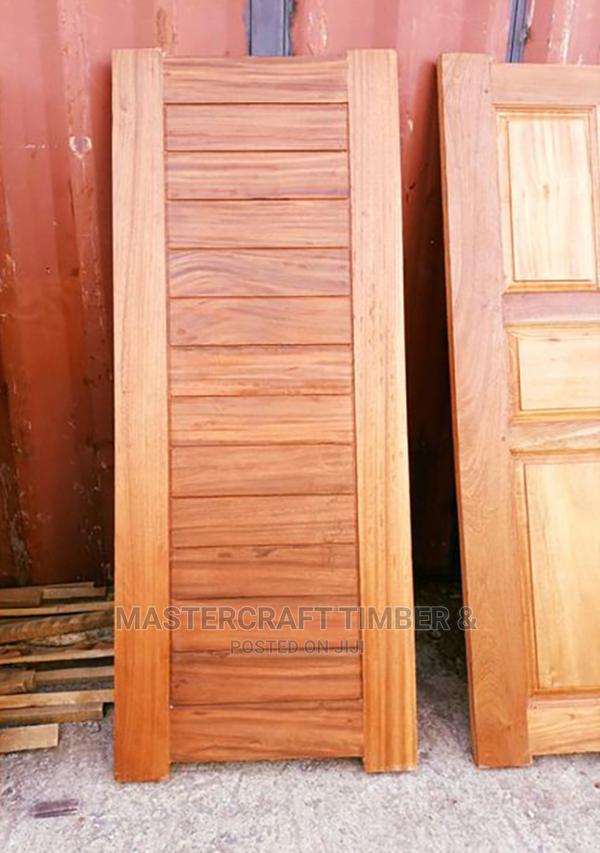Quality Solid Panel Mahogany Front Doors In Kenya in Ruiru Doors