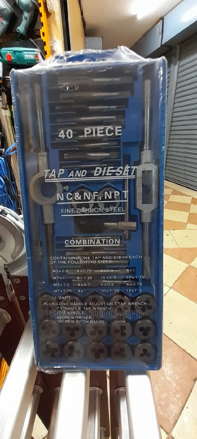 Diamond Thread Making 40 Pcs Tap and Die