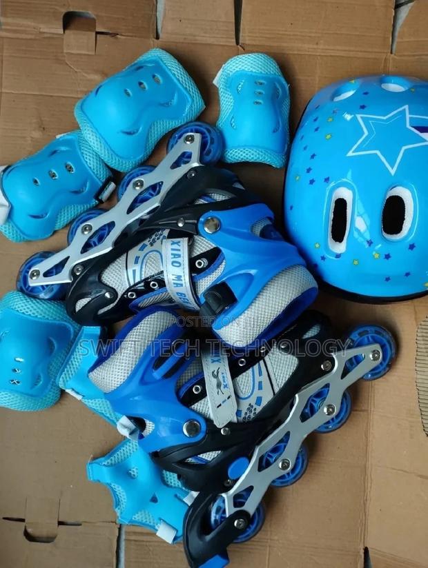 Blue Complete Skating Shoe - main view