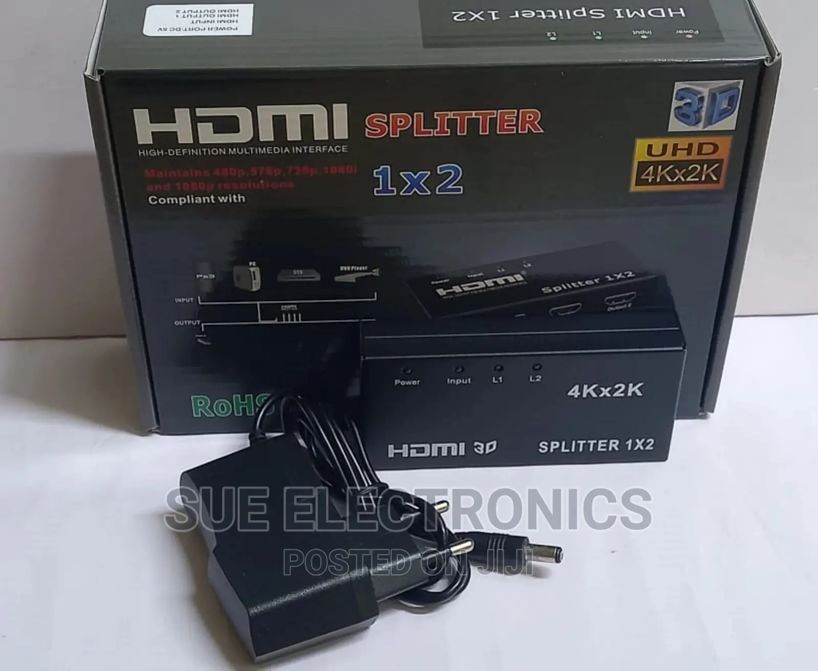 HDMI Splitter 1 X 2