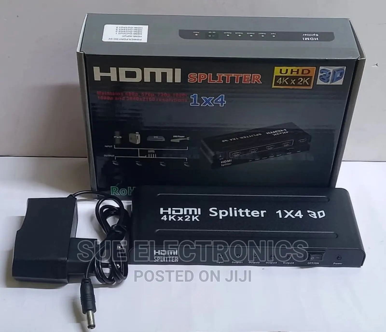 HD 4 Port HDMI Splitter