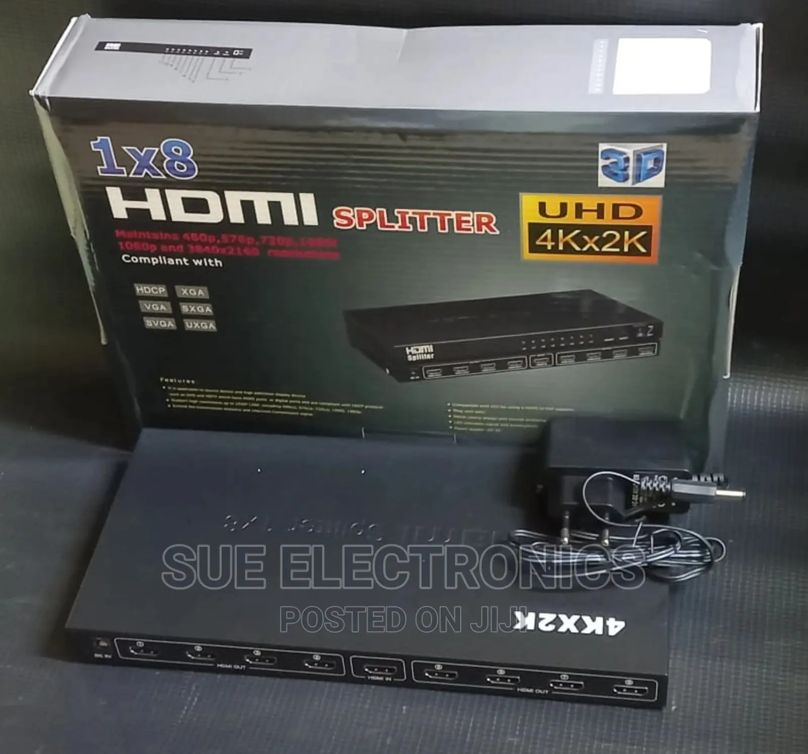 1x8 HDMI Splitter