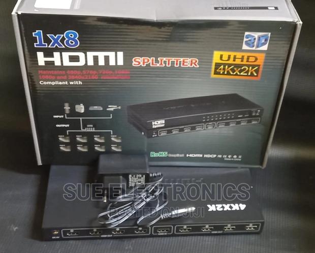 HDMI Splitter 1 in 8 Out 3D