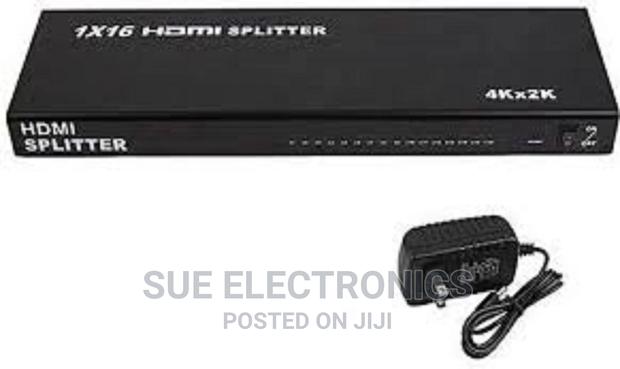 , HDMI Input 16 HDMI Output AV Splitter Amplifier