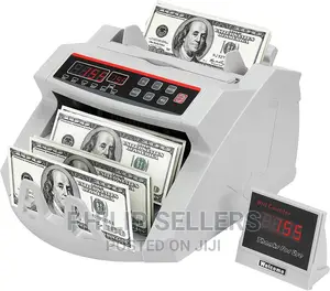 Electronic Multi Currency Banknote Counter Cash Counting Ma