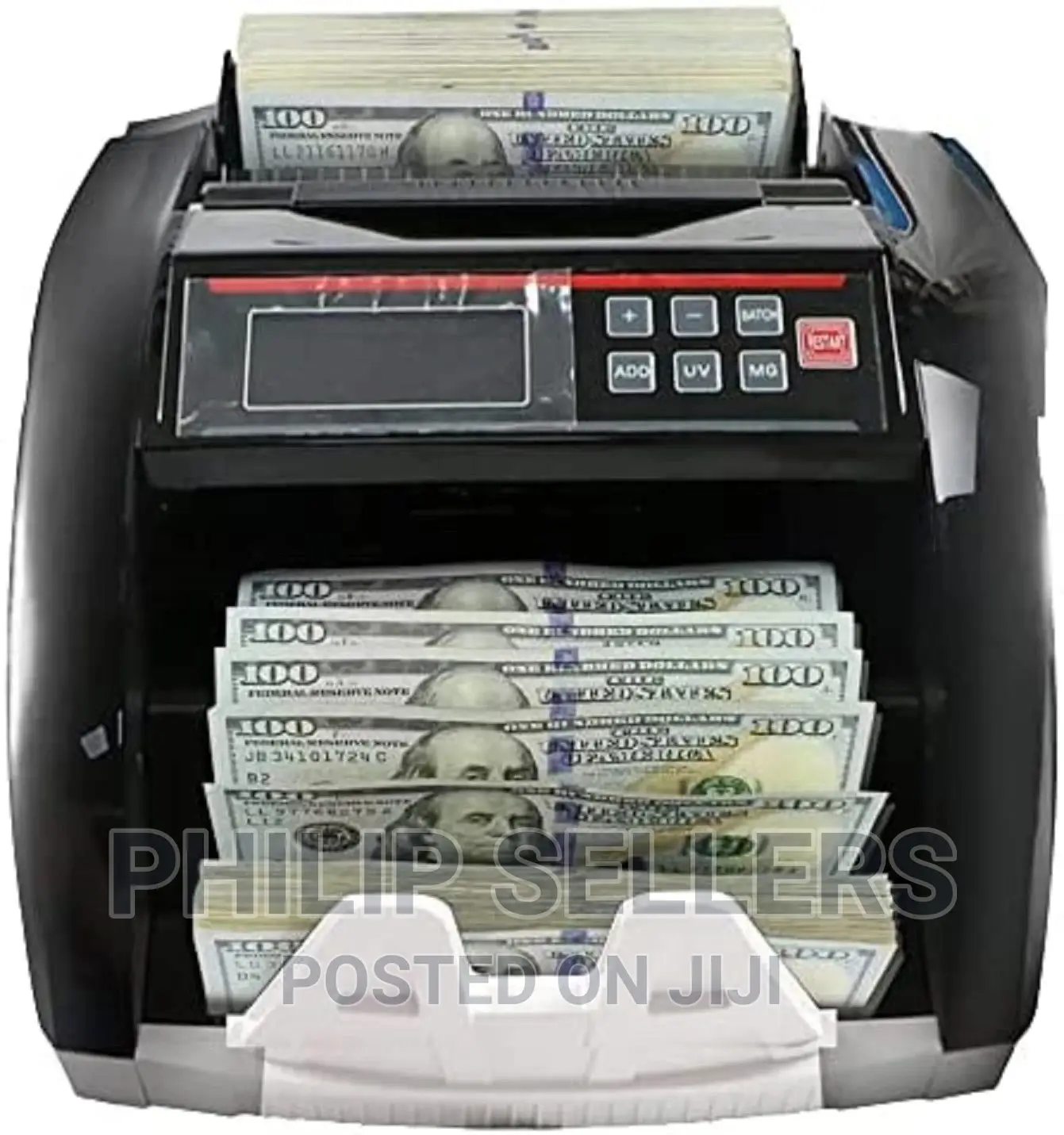 Money Counter Machine With 3 Screens, UV/IR/DD/MG/MT