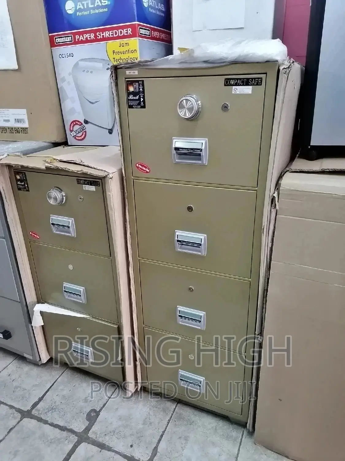 4 Drawers Firepoof High Quality Filing Cabinet