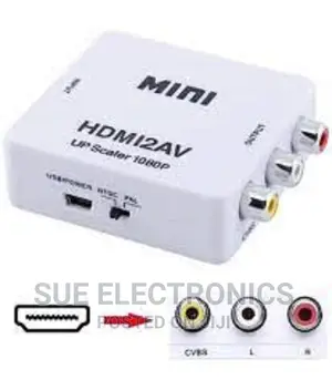 Mini Video Converter Box HDMI to RCA