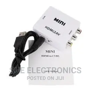 Mini HDMI to AV HD AV Converter Adapter
