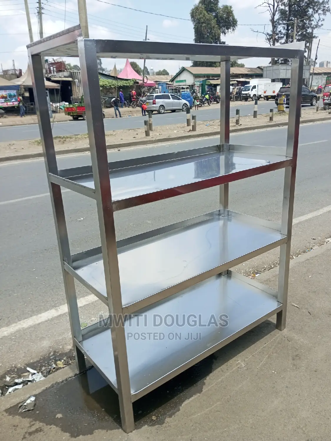 Rack With Four Shelf