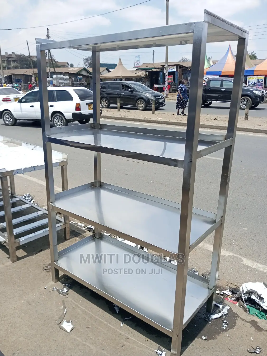 Rack With Four Shelf