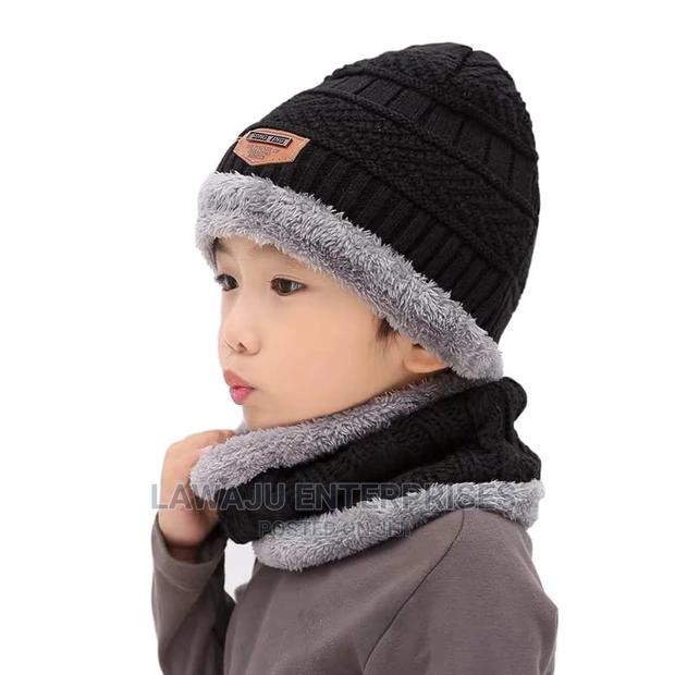 Kids Warm Marvin /Beenie Hat + Scarf Set - thumbnail 3