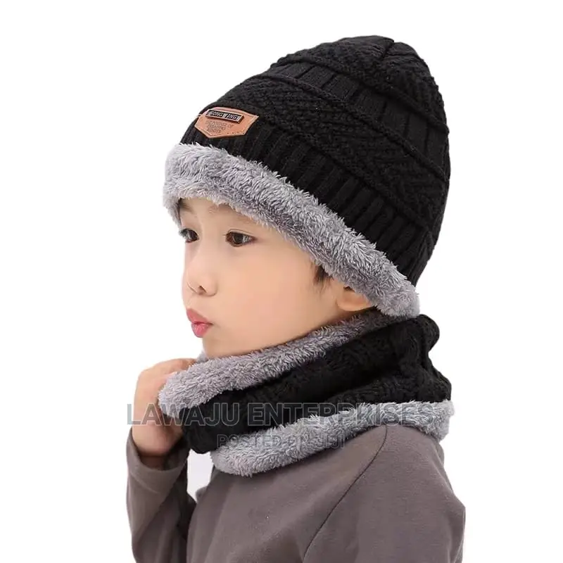 Kids Warm Marvin /Beenie Hat + Scarf Set